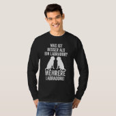 Labrador Retriever Dog Labrador Eigentümer T-Shirt (Vorne ganz)