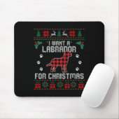 Labrador Retriever Dog Lover spendet hässliche Wei Mousepad (Mit Mouse)