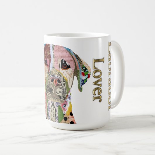 Labrador Retriever Dog Lover Tasse (VorderseiteRechts)