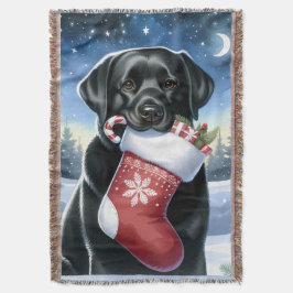 Labrador Retriever Dog Lover Weihnachten Decke
