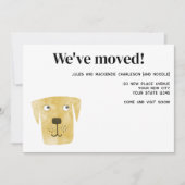 Labrador Retriever Dog Neue Ankündigung (Vorderseite)