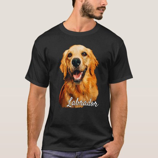 Labrador Retriever Dog Niedlich Labrador Retreiver T-Shirt (Vorderseite)