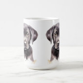 Labrador Retriever Dog Niedliche Wasserfarbenpuppe Kaffeetasse (Mittel)