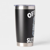 Labrador Retriever Dog Official Sleepshirt Napping Thermobecher (Rechts)