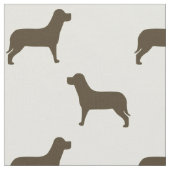 Labrador Retriever Dog Pattern Stoff (Nahaufnahme)