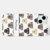 Labrador Retriever Dog Personalisiert Case-Mate iPhone Hülle (Rückseite (Horizontal))