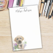 Labrador Retriever Dog Personalisiert Niedliche We Post-it Klebezettel