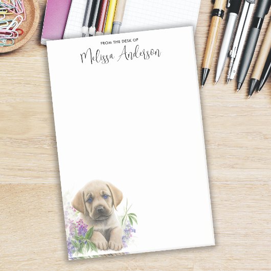 Labrador Retriever Dog Personalisiert Niedliche We Post-it Klebezettel