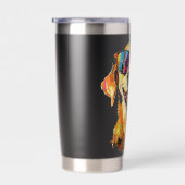 Labrador Retriever Dog Pet Art Sunglasses Labrador Thermobecher (Rechts)