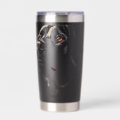 Labrador Retriever Dog Pet Artwork Labrador Retrie Thermobecher (Vorderseite)