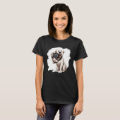 Labrador Retriever Dog Photographer Camera Photo P T-Shirt (Vorne ganz)