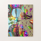 Labrador Retriever Dog Puzzle (Vertikal)