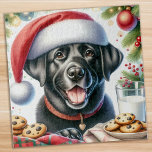 Labrador Retriever Dog Santa Cookies Weihnachten Puzzle<br><div class="desc">Suchen Sie nach einer lustigen und interessanten Aktivität, die Sie mit Ihrer Familie in dieser Ferienzeit teilen können? Schauen Sie sich nur unsere Puzzle-Kollektion mit spielerischen Labrador Retrievers an! Als Hundeliebhaber werden Sie die Vielfalt unserer Designs verehren, darunter niedliche und kuschelige Welpen, liebenswerte Gelb-, Schokolade- und Schwarze-Labradore, und sogar Szenen...</div>