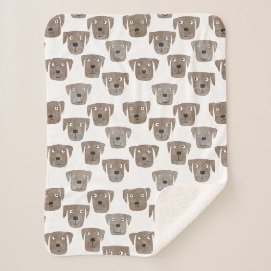 Labrador Retriever Dog Sherpadecke (Vorderseite)