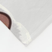 Labrador Retriever Dog Siamese Cat Fleece Blanket (Ecke)