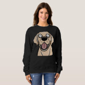 Labrador Retriever Dog Sweatshirt (Vorne ganz)