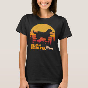 Labrador Retriever Dog Vintag Retro T-Shirt