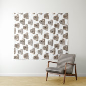 Labrador Retriever Dog Wandteppich (Beispiel (Horizontal))