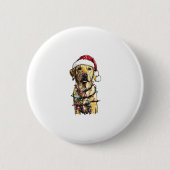 Labrador Retriever Dogs Tree Christmas Sweater Xma Button (Vorderseite)