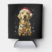 Labrador Retriever Dogs Tree Christmas Sweater Xma Dosenkühler (Vorderseite)