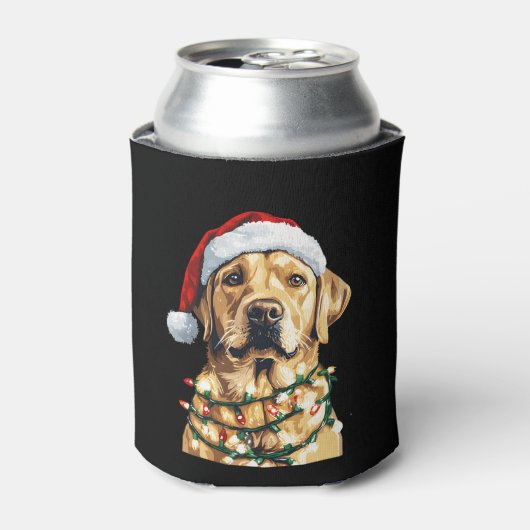 Labrador Retriever Dogs Tree Christmas Sweater Xma Dosenkühler (Kanne Vorderseite)