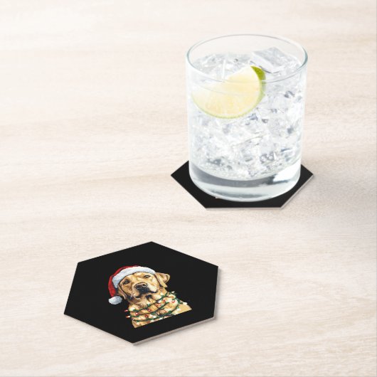 Labrador Retriever Dogs Tree Christmas Sweater Xma Untersetzer (Vor Ort)