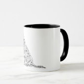 Labrador Retriever Doodle Design Tasse (VorderseiteRechts)