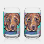 LABRADOR RETRIEVER DOSENGLAS (Vorderseite)