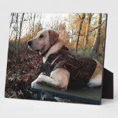 Labrador Retriever Duck Hunter's Ultimate Weapon C Fotoplatte (Seite)