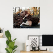 Labrador Retriever Duck Hunter's ultimative Waffe Poster (Heimbüro)