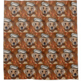 LABRADOR RETRIEVER DUSCHVORHANG (Vorderseite)