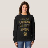Labrador Retriever Eigentümer Sweatshirt (Vorne ganz)