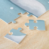 Labrador Retriever Eislaufen Weihnachtsbild Puzzle (Seite)