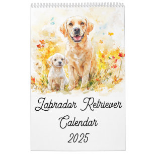 Labrador Retriever Elternkalender und Welpenkalend Kalender