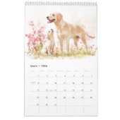 Labrador Retriever Elternkalender und Welpenkalend Kalender (Mär 2026)