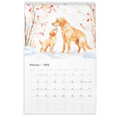 Labrador Retriever Elternkalender und Welpenkalend Kalender (Feb 2026)