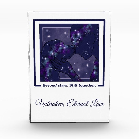 Labrador Retriever - Erinnerungs-Acryl-Foto-Block Fotoblock (Vorderseite)