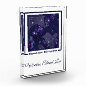 Labrador Retriever - Erinnerungs-Acryl-Foto-Block Fotoblock (Links)