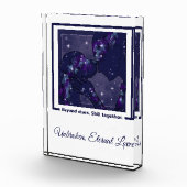 Labrador Retriever - Erinnerungs-Acryl-Foto-Block Fotoblock (Rechts)