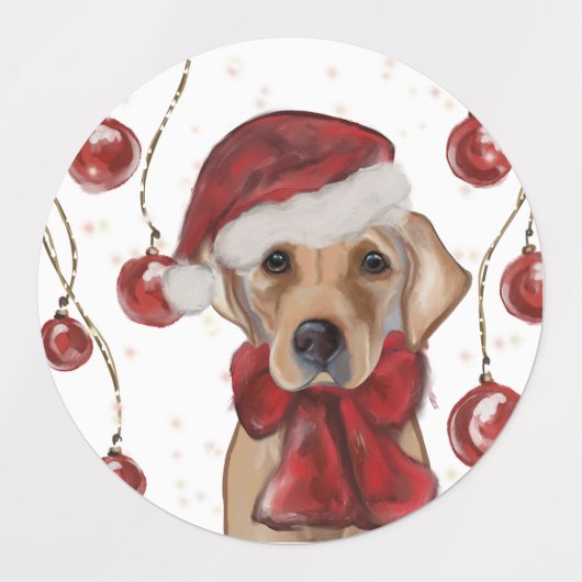 LABRADOR RETRIEVER ETIKETTEN (Design 1)