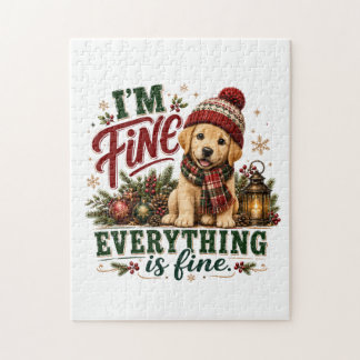Labrador Retriever Fein Alles ist Fein Puzzle