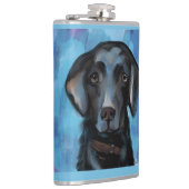 Labrador Retriever Flachmann (Rechts)