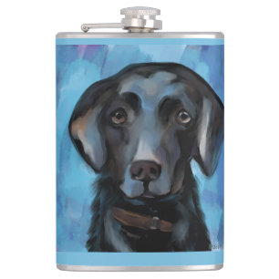 Labrador Retriever Flachmann