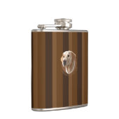 Labrador Retriever Flachmann (Rechts)