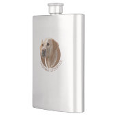 Labrador Retriever Flachmann (Links)