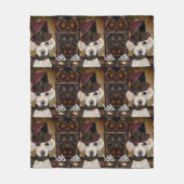 Labrador Retriever Fleecedecke (Vorderseite)