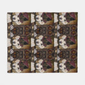 Labrador Retriever Fleecedecke (Vorderseite (Horizontal))