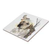 Labrador Retriever Fliese (Seite)