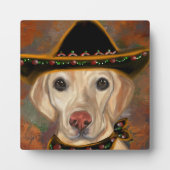 Labrador Retriever Fotoplatte (Vorderseite)