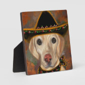 Labrador Retriever Fotoplatte (Vorderseite)